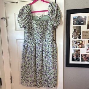 Arula Lavender Floral Dress